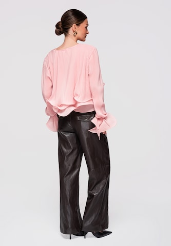 Ombre Blouse in Pink