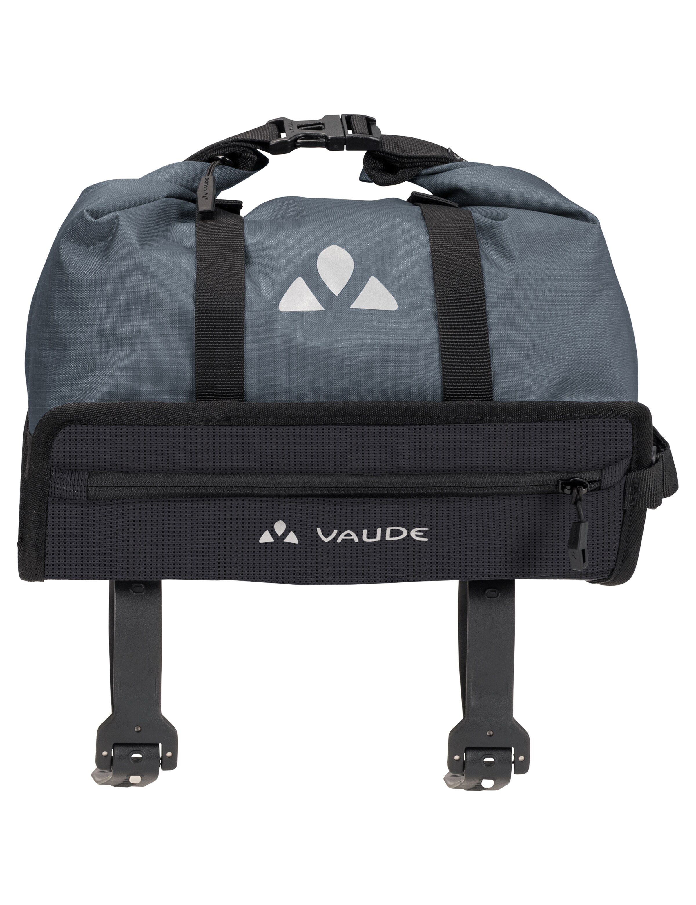 VAUDE Rahmentasche 'Trailguide II' in Grau: Vorderseite