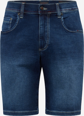 bugatti Loosefit Jeans in Blauw: voorkant