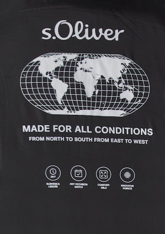 s.Oliver Winterparka in Zwart