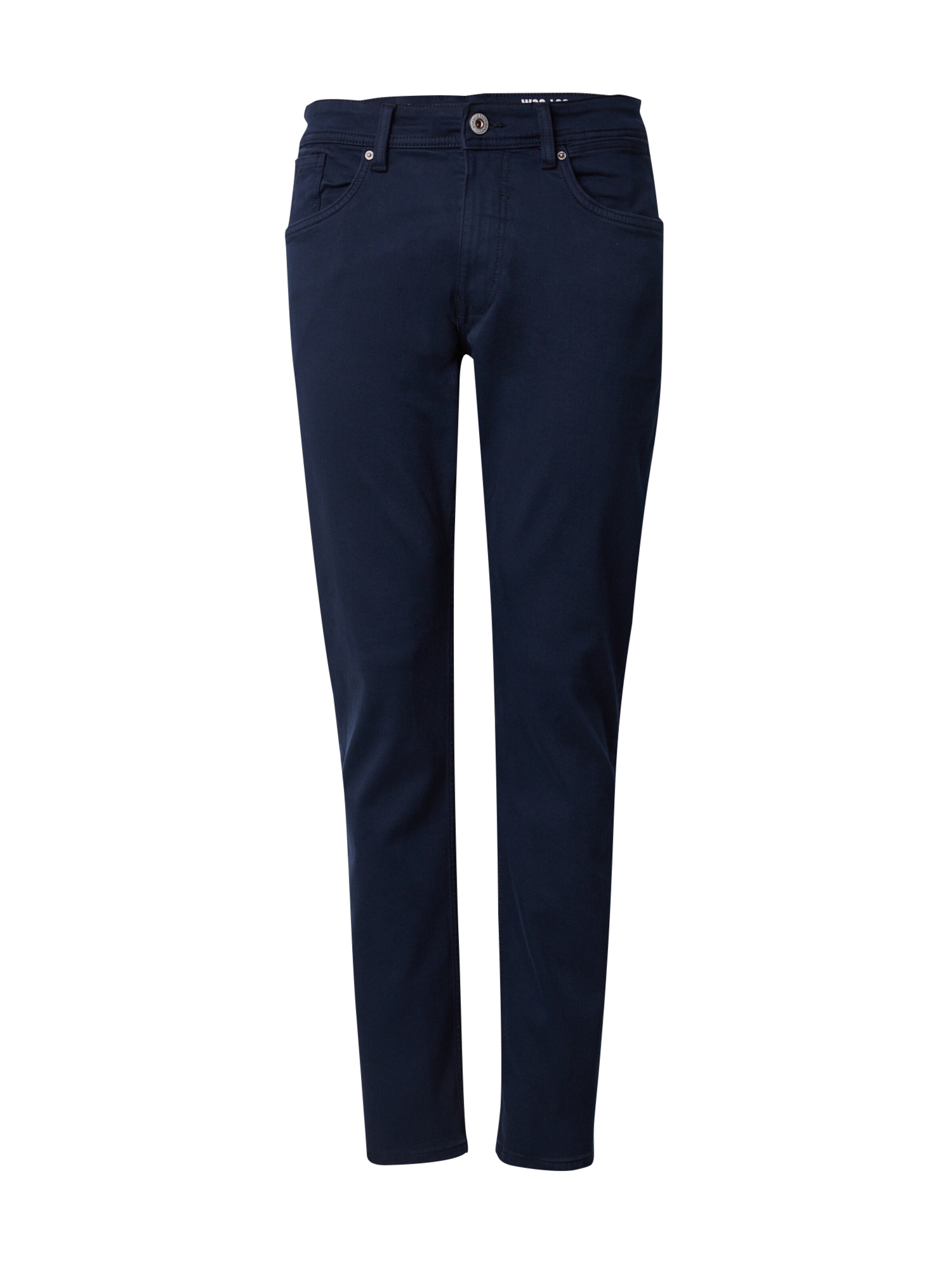 Effilé Pantalon 'Russel Flamingobreeze' Petrol Industries en bleu : devant