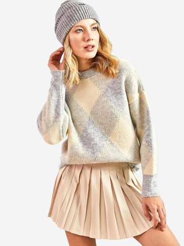 Bianco Lucci Trui in Grijs