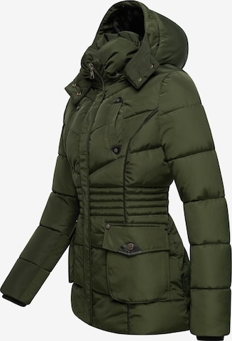 MARIKOO Winter jacket 'Vanilla' in Green