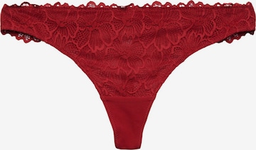 ESPRIT Thong in Red: front