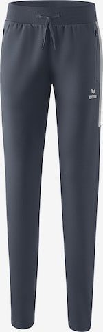 ERIMA Regular Workout Pants in Grey: front