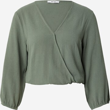 ABOUT YOU Blouse 'Naja' in Groen: voorkant