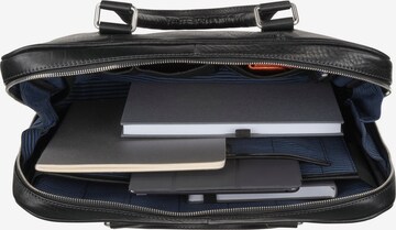 LEONHARD HEYDEN Laptoptasche 'Bergamo' in Schwarz