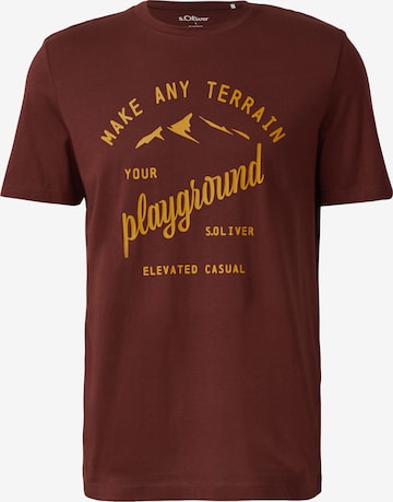 s.Oliver Tričko - Červená: predná strana