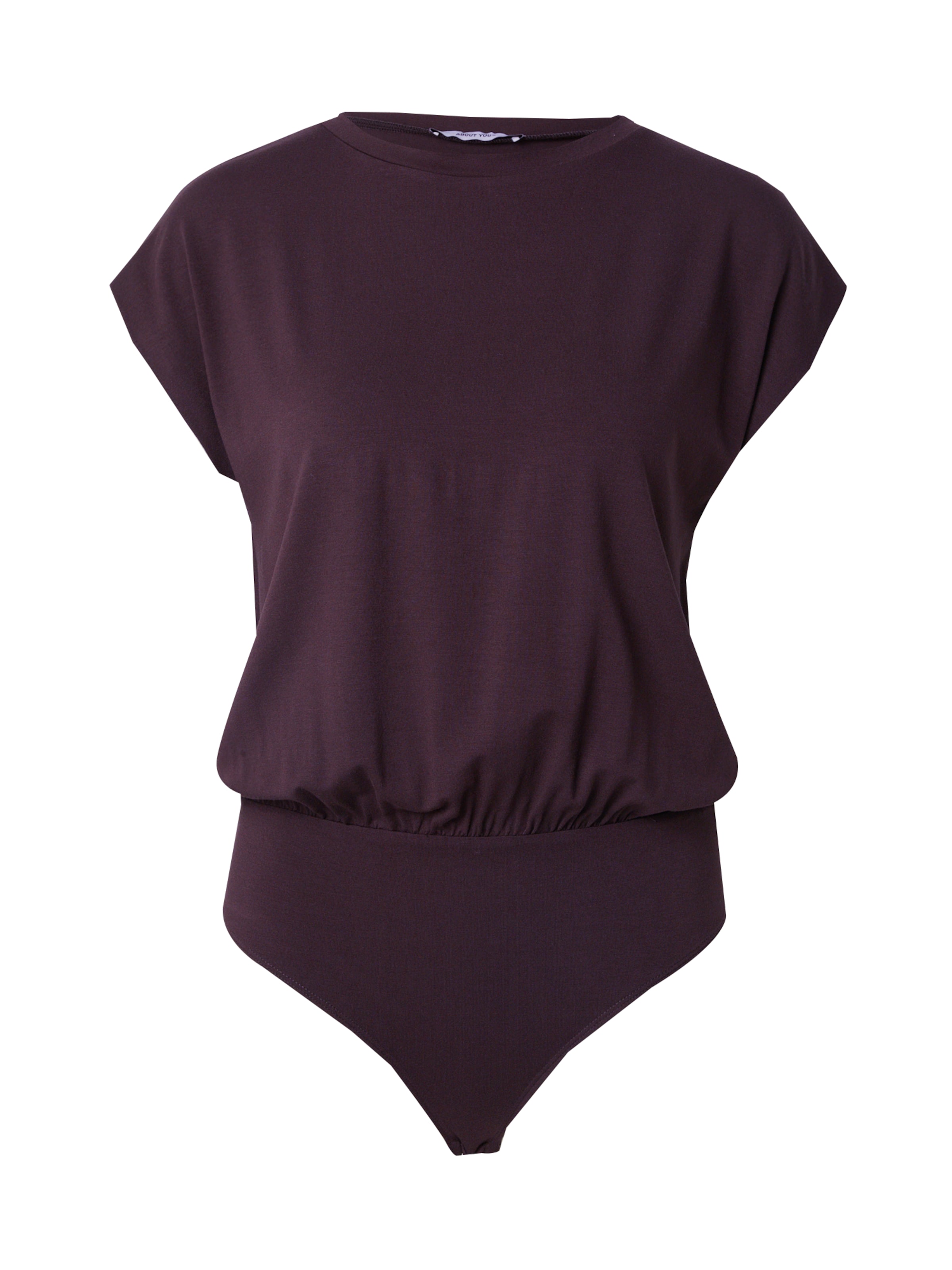ABOUT YOU Bodi majica 'Marcella' | rjava barva: sprednja stran
