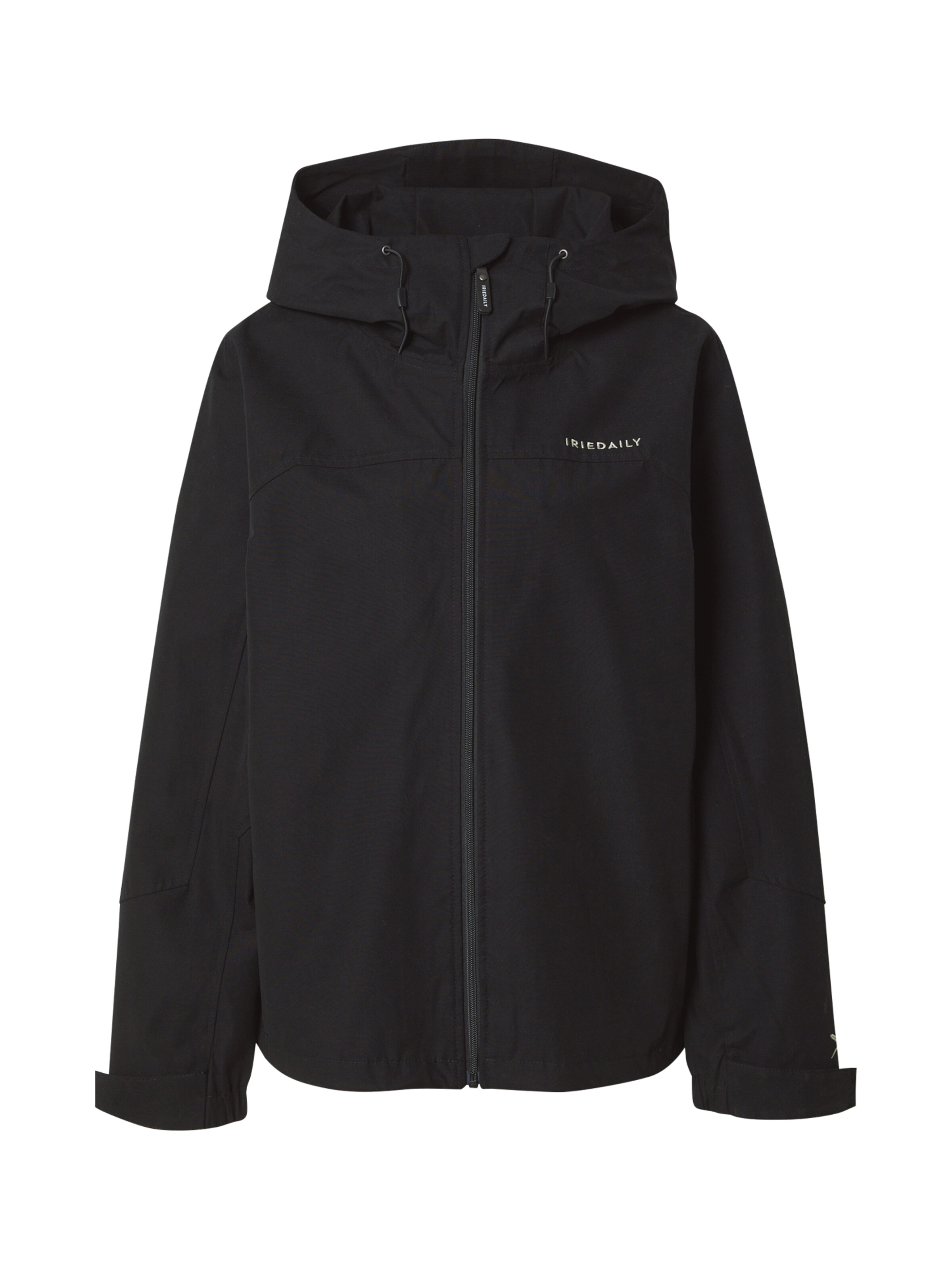 Iriedaily Átmeneti dzseki 'Kat' - fekete: elől