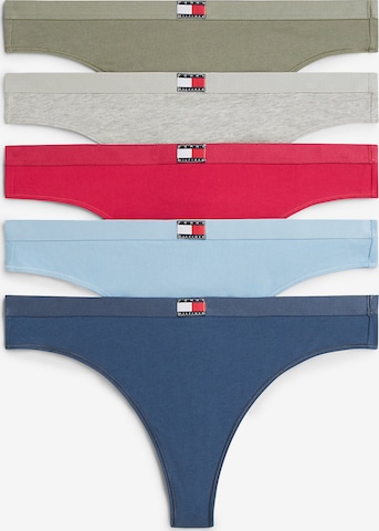 Tommy Hilfiger Underwear String 'Heritage' in Blue: front