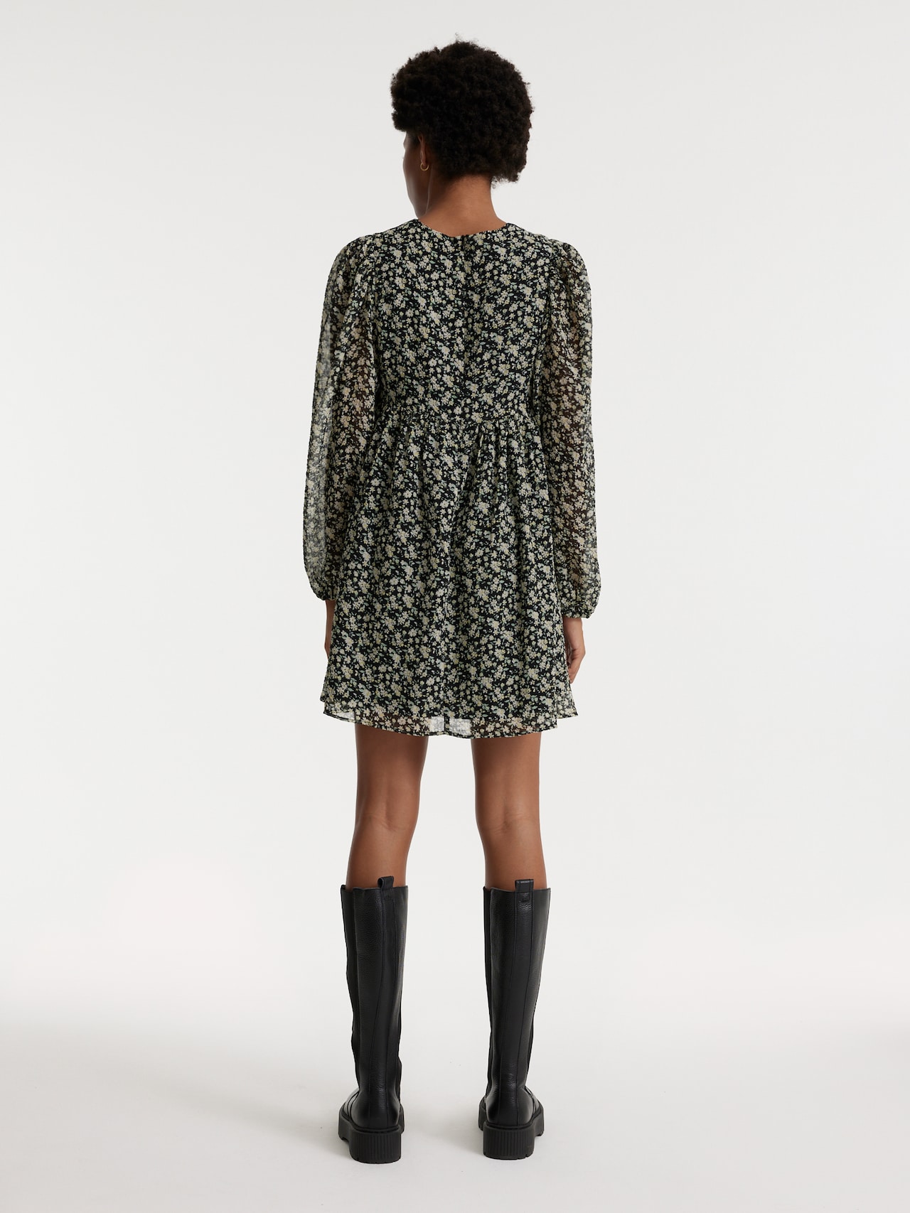 EDITED Jurk 'Rayen' Geel