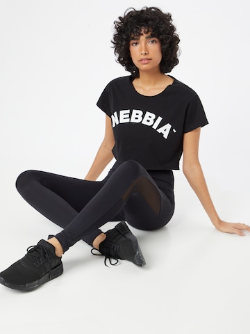 NEBBIA Performance shirt in Black