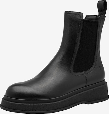 Bottines Tamaris en noir : devant