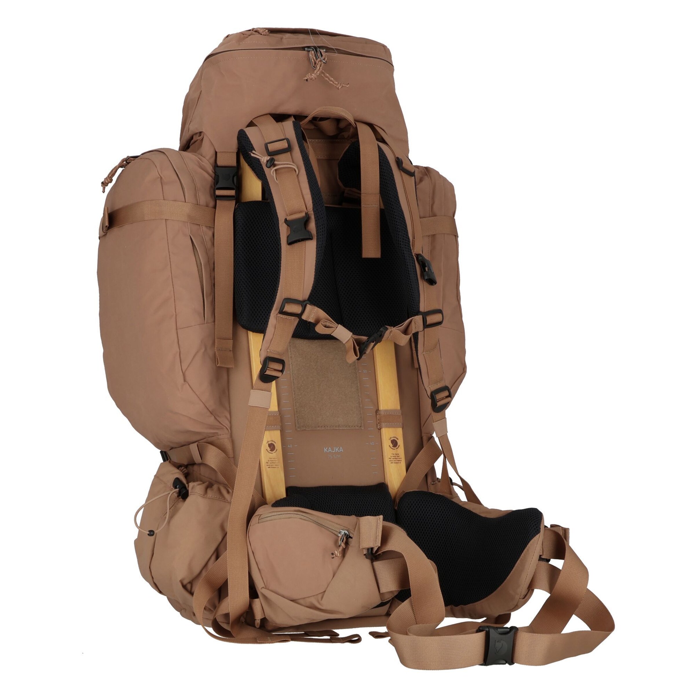 Fjällräven Sports backpack 'Kajka 75 S-M 43 cm' in Brown
