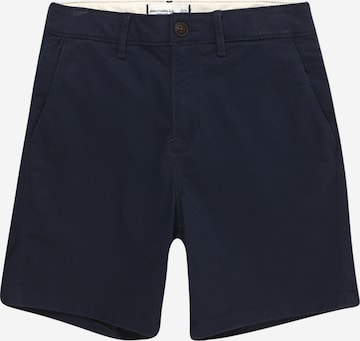 Abercrombie & Fitch Regular Trousers in Blue: front