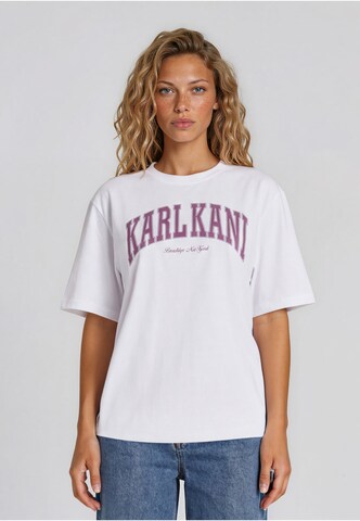 Karl Kani - Camisa em branco: frente