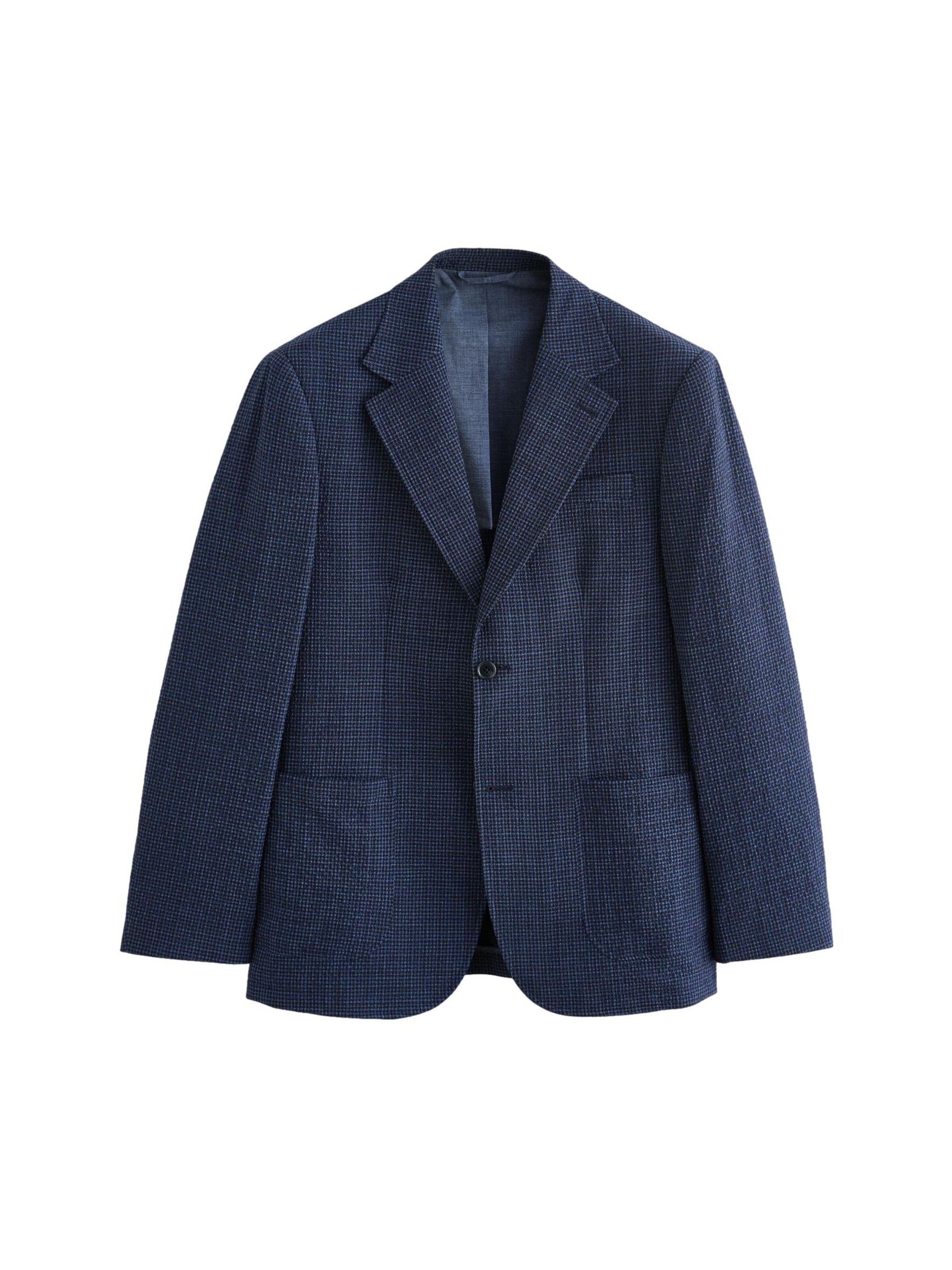 Next Regular fit Blazer in Blue: front