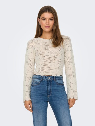 ONLY Sweater 'Cille' in Beige