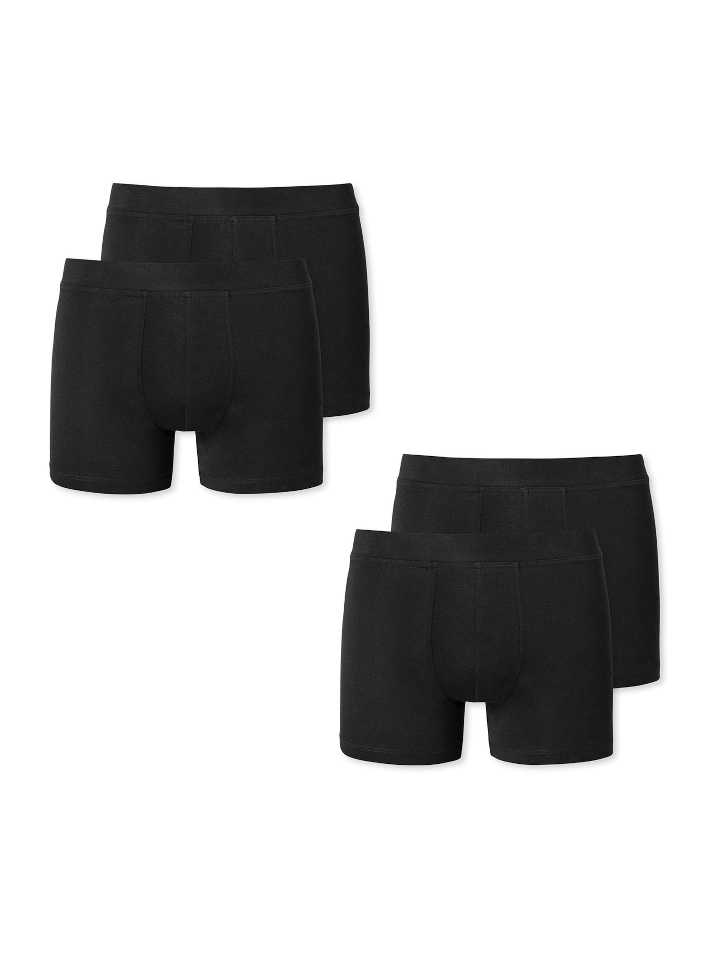 SCHIESSER - Calzoncillo en negro: frente