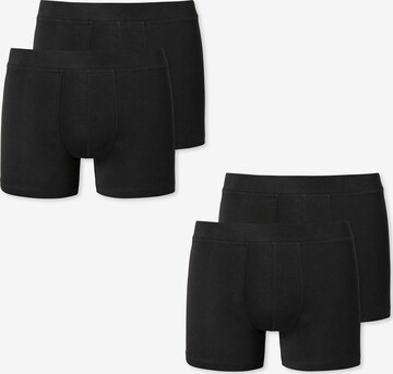 SCHIESSER Boxer in Schwarz: predná strana