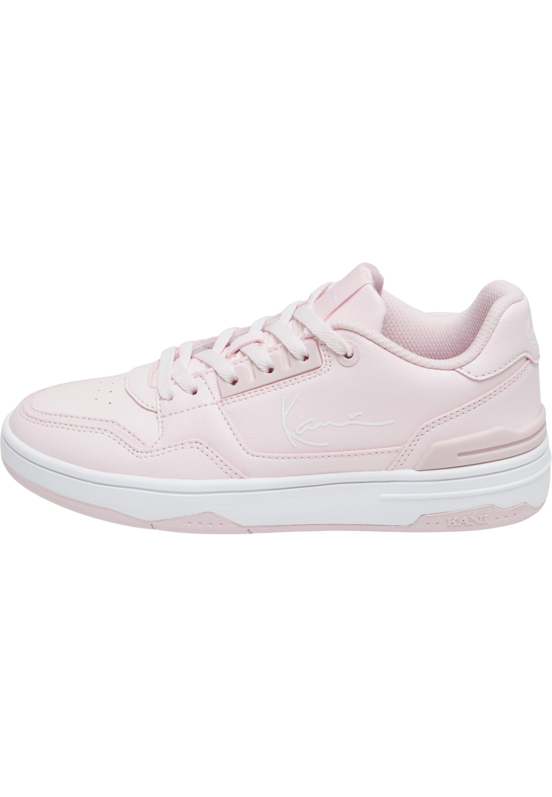 Baskets Karl Kani en rose : devant
