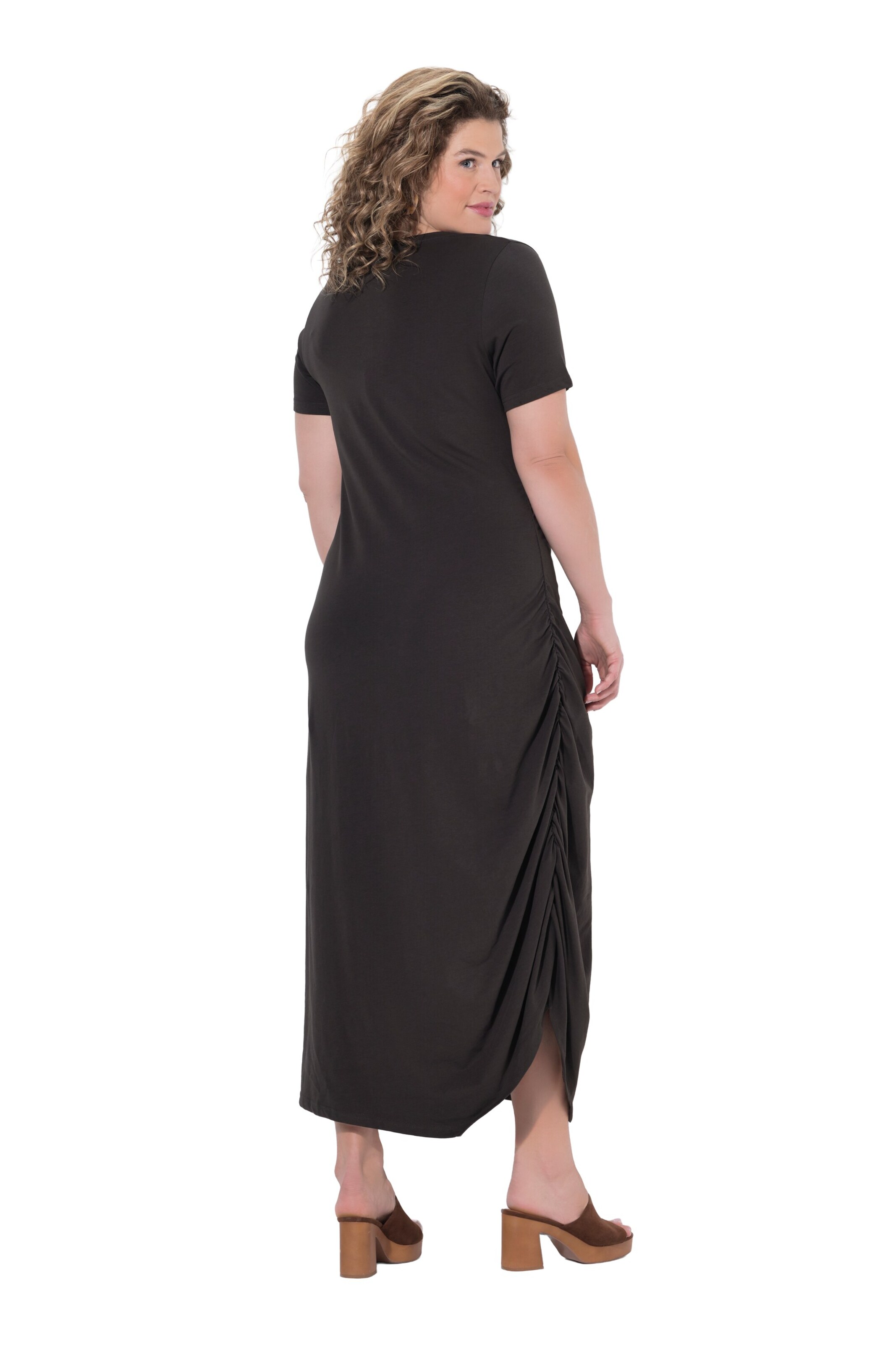 Ulla Popken Jurk in Bruin