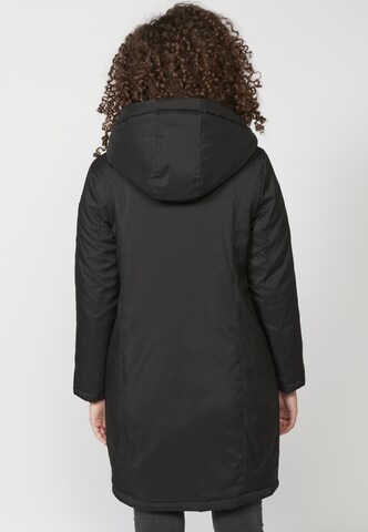 KOROSHI Prehodna jakna | črna barva