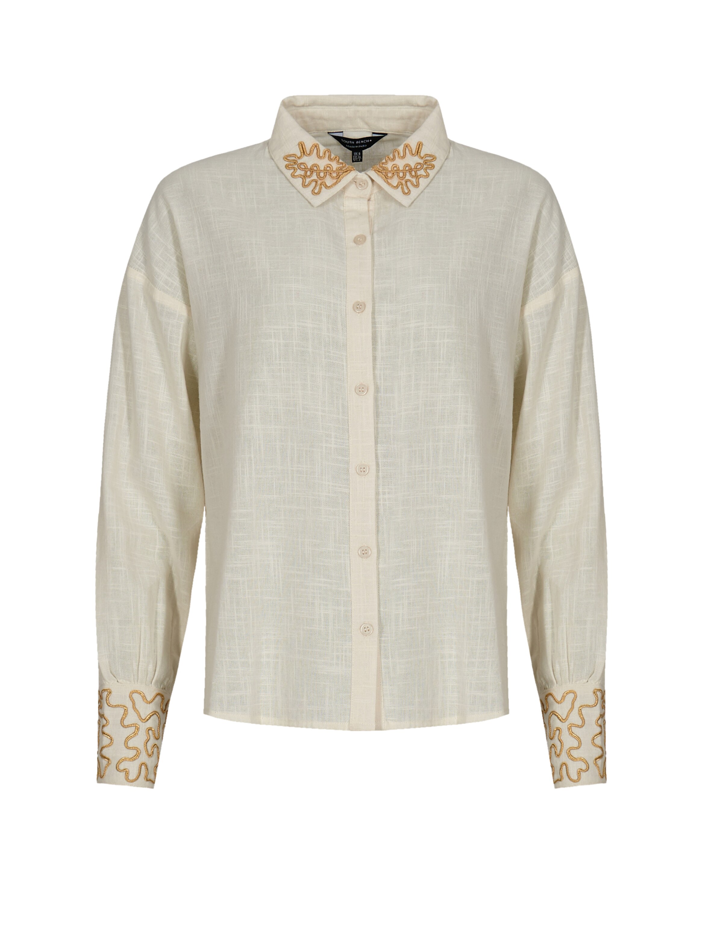 South Beach Shirts i beige: forside