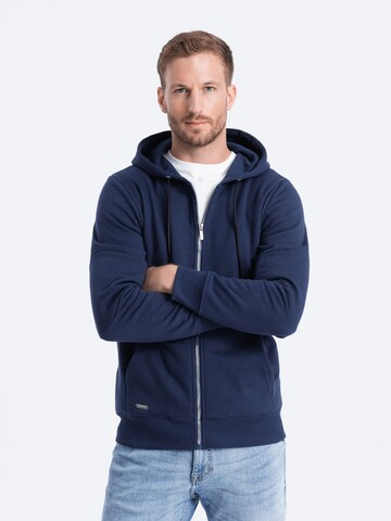 Ombre Sweatshirt 'SSZP-22FW-003' in Blau: Vorderseite