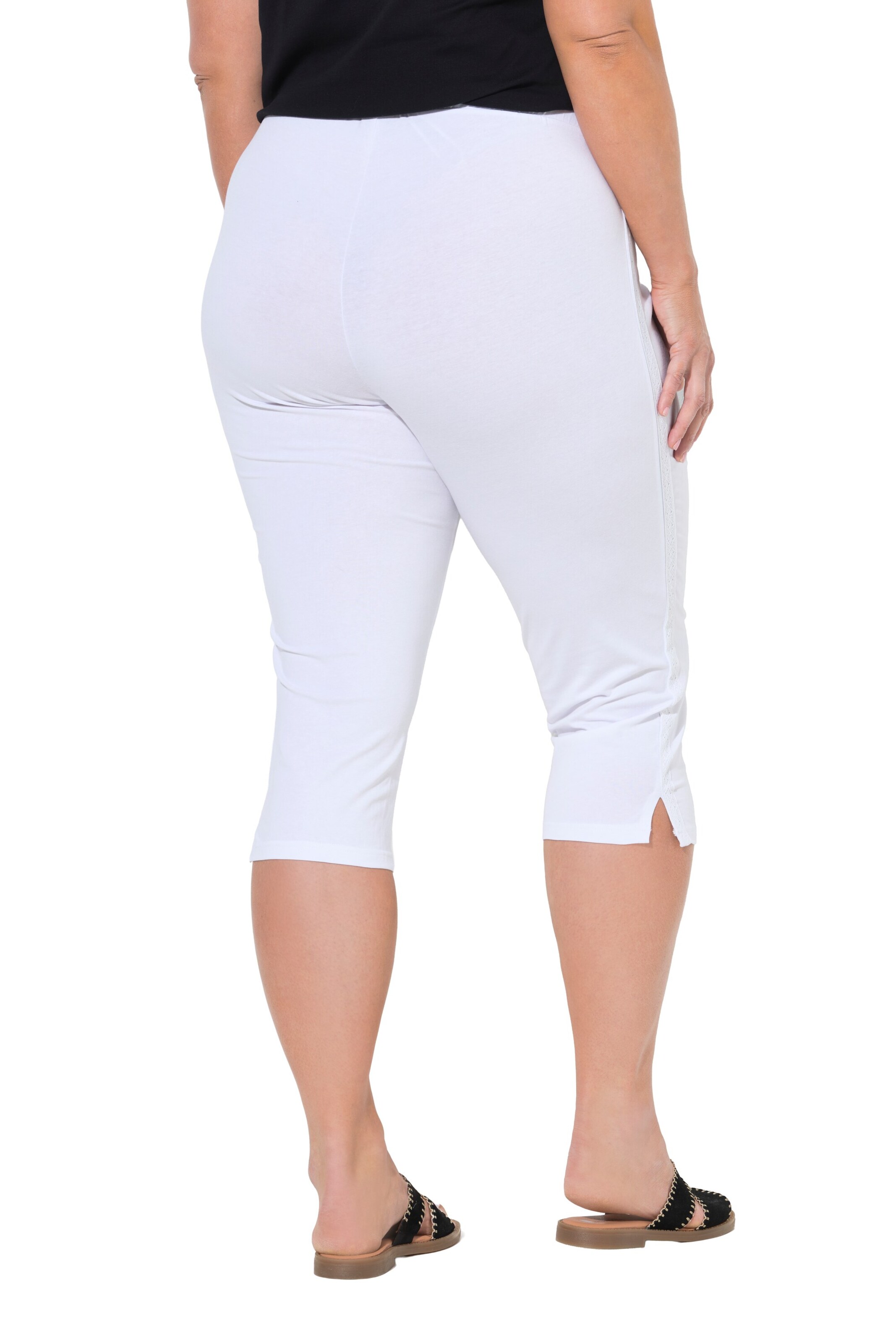 Ulla Popken Slim fit Pants in Black