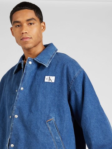 Calvin Klein Jeans Overgangsjakke i blå