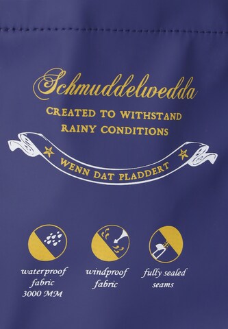 Manteau fonctionnel Schmuddelwedda en bleu