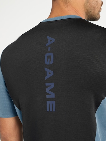 A-Game Funktionsskjorte i blå