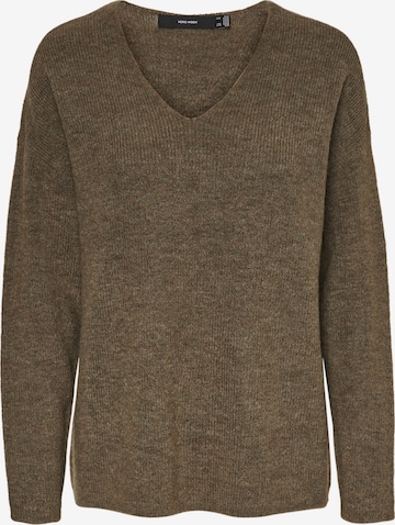 VERO MODA Sweater 'Lefile' in Grey: front