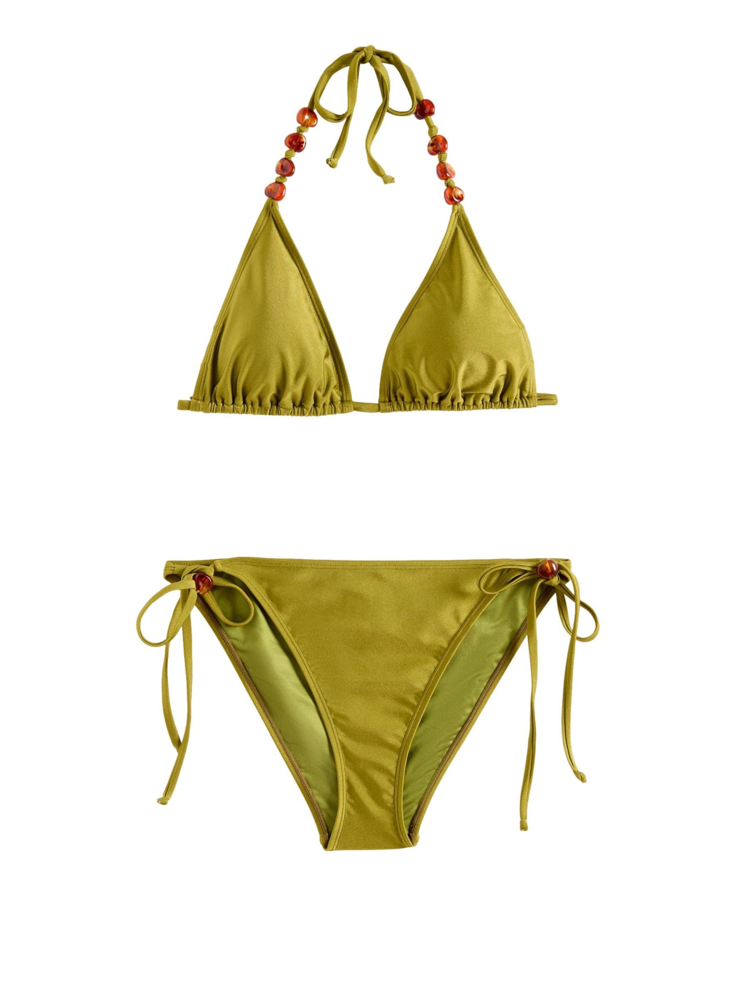 Friends Like These Kolmio Bikini värissä vihreä: etupuoli