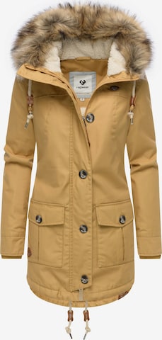 Veste d’hiver 'Jane' Ragwear en marron : devant