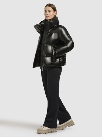 khujo - Casaco de inverno 'RINJA SHINY' em cinzento