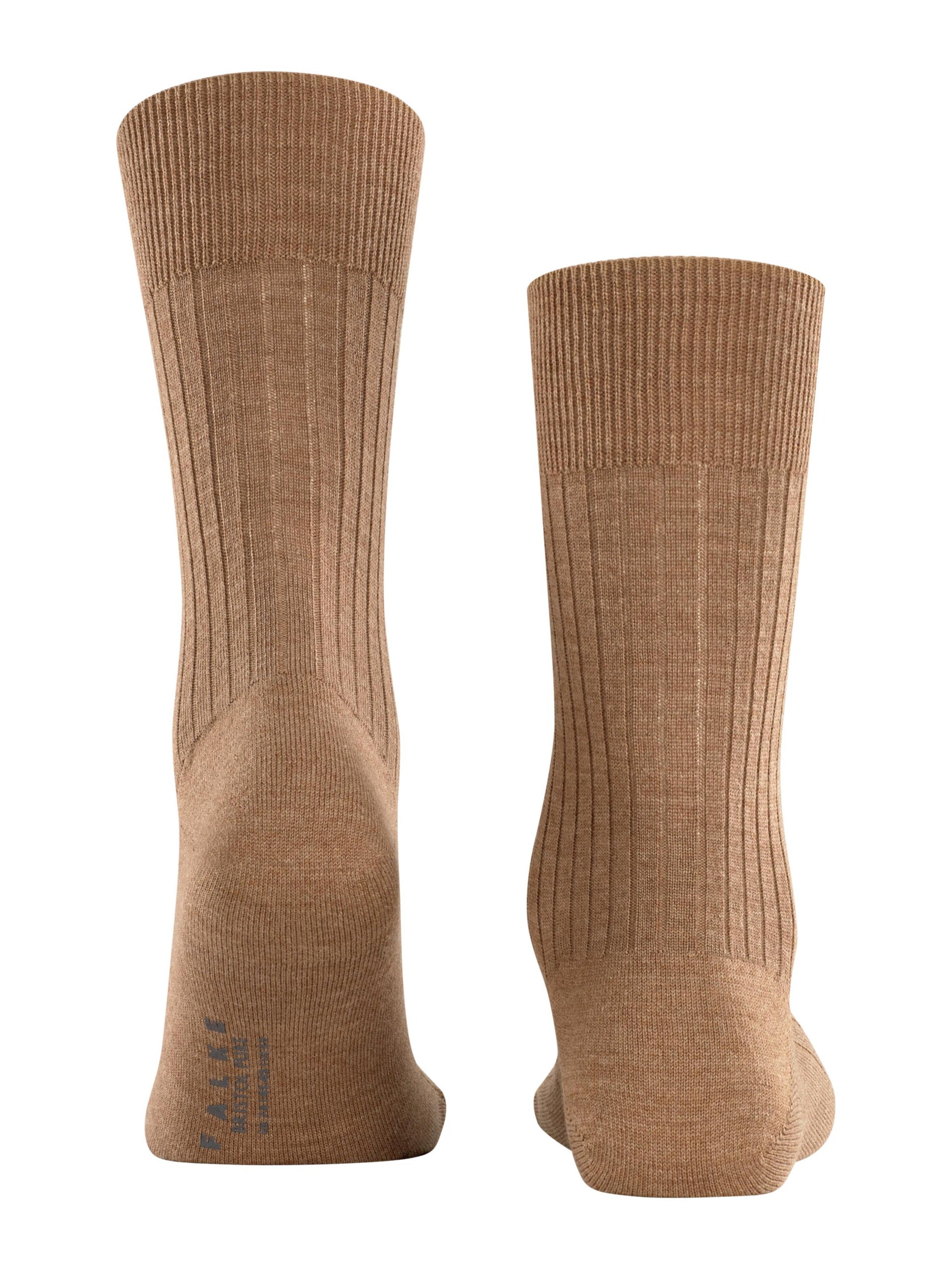 FALKE Socks 'Bristol Pure' in Brown