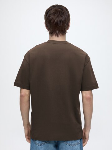 Samsøe Samsøe T-Shirt 'JOEL' in Braun