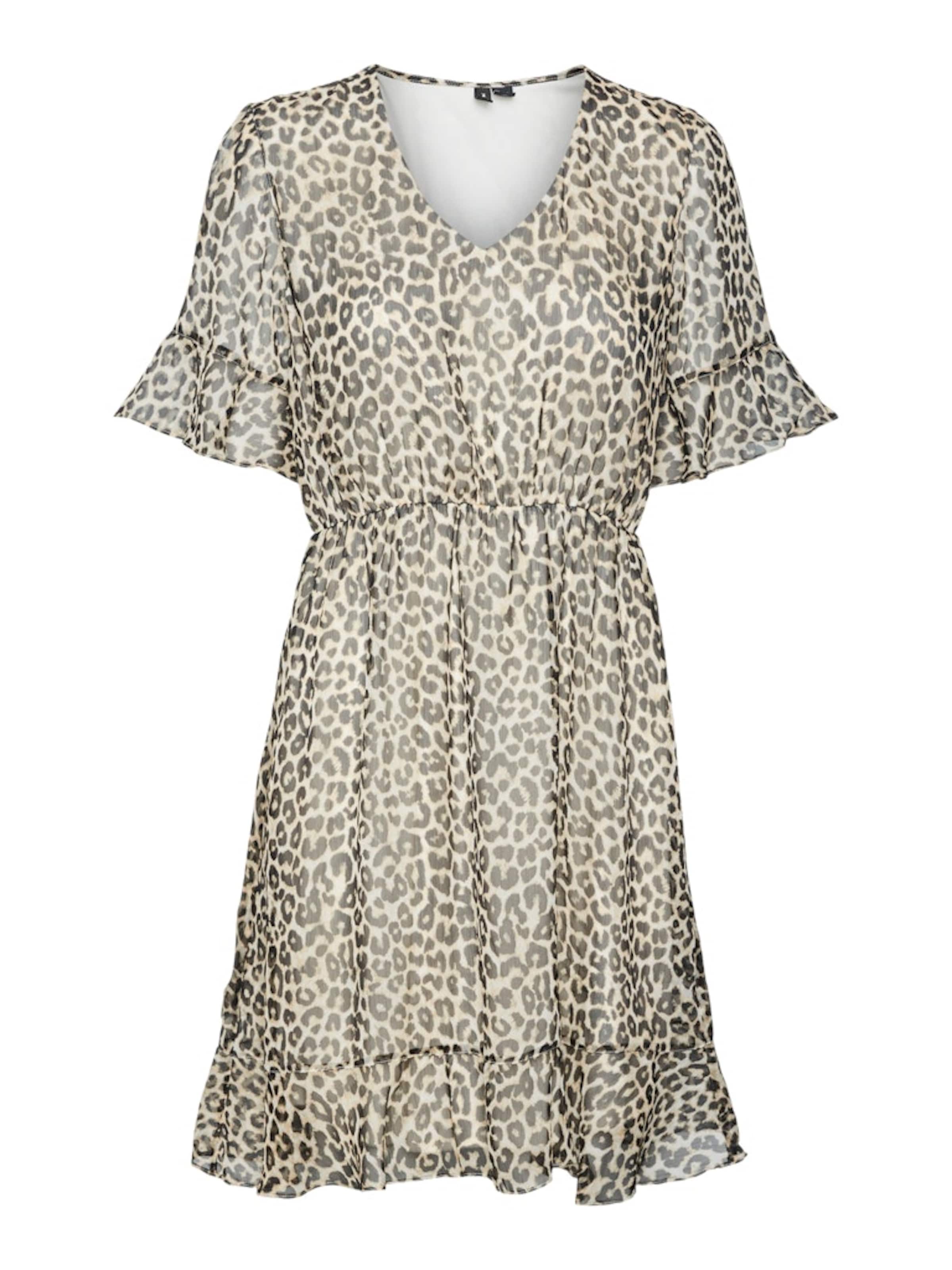 VERO MODA Letní šaty 'VMSMILLA' – béžová: přední strana