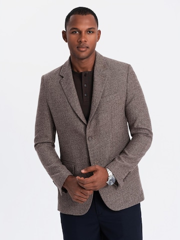 Ombre Regular fit Kavaj i brun