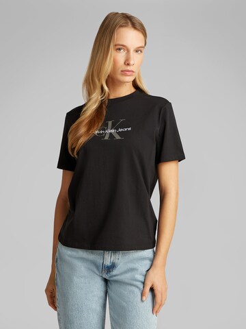 Calvin Klein Jeans Tričko 'HERO' - Čierna: predná strana