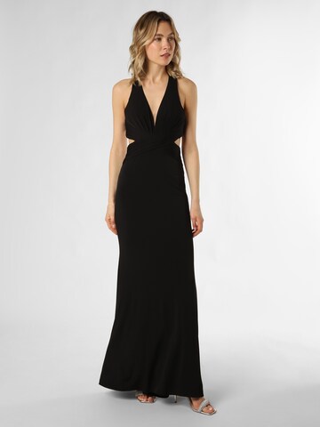 Unique Evening Dress in Black: front