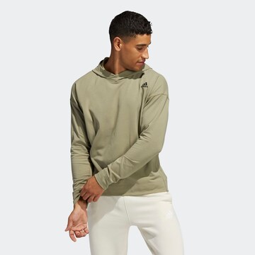 ADIDAS SPORTSWEAR Athletic Sweatshirt in Green: front