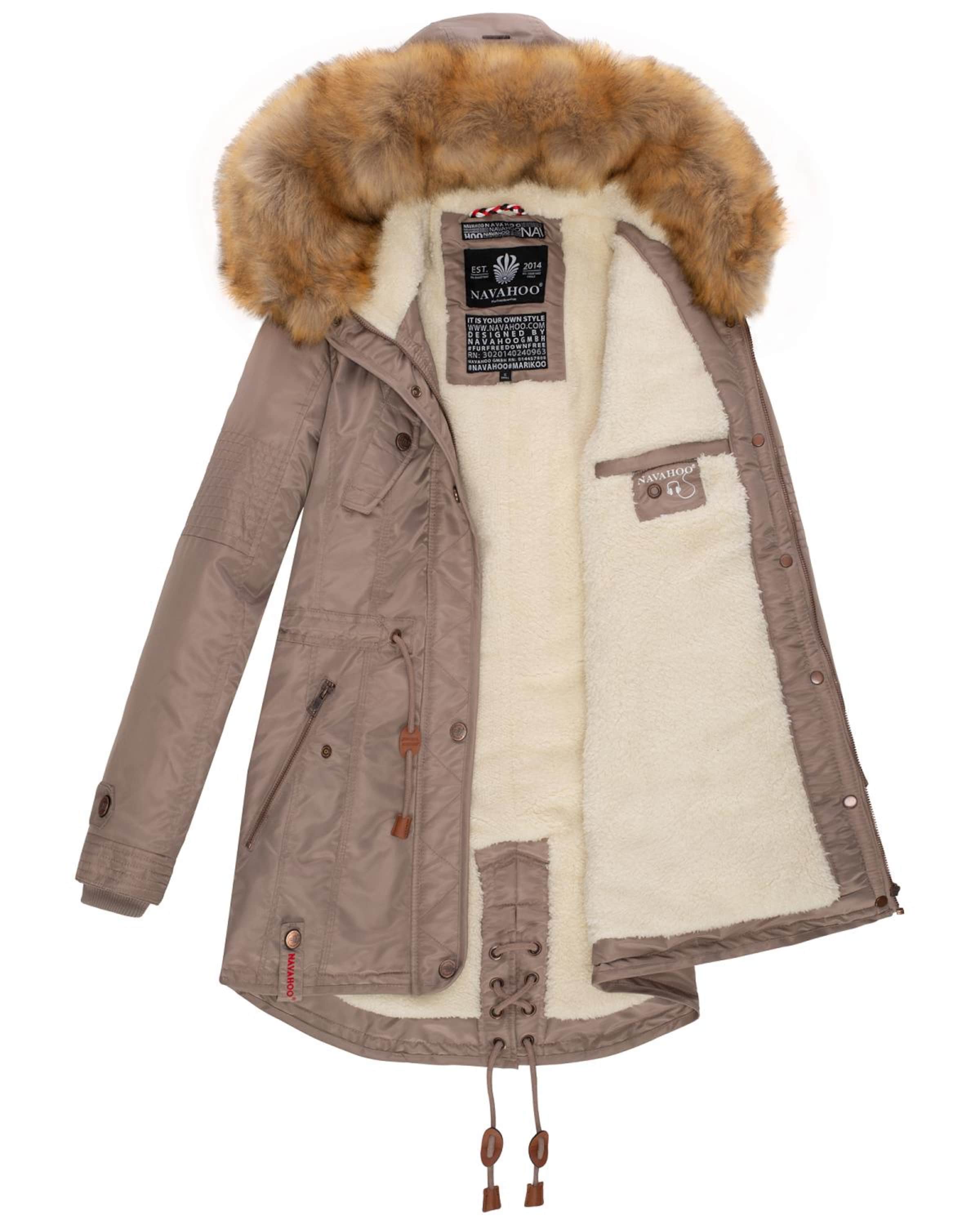 NAVAHOO Zimná parka 'La Viva' - Sivá