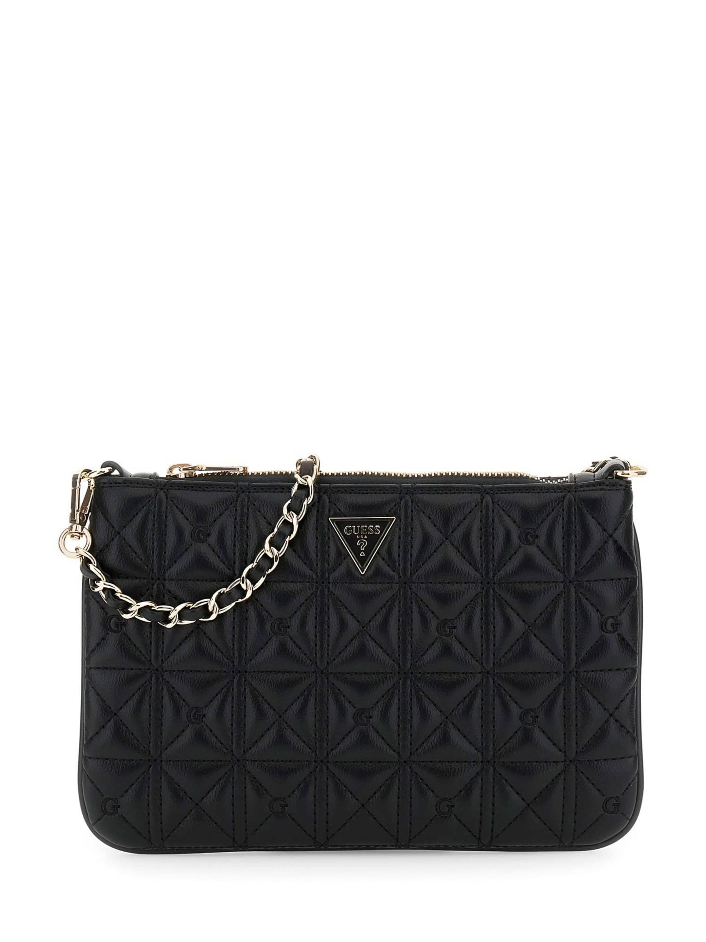 GUESS Clutch in Black: front