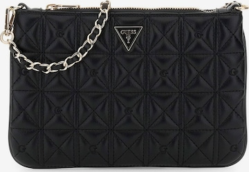 GUESS Clutch in Black: front