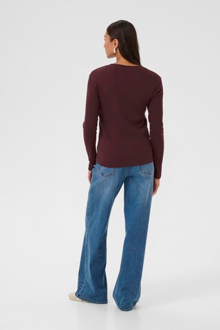 T-shirt 'KAcarla' Kaffe en marron
