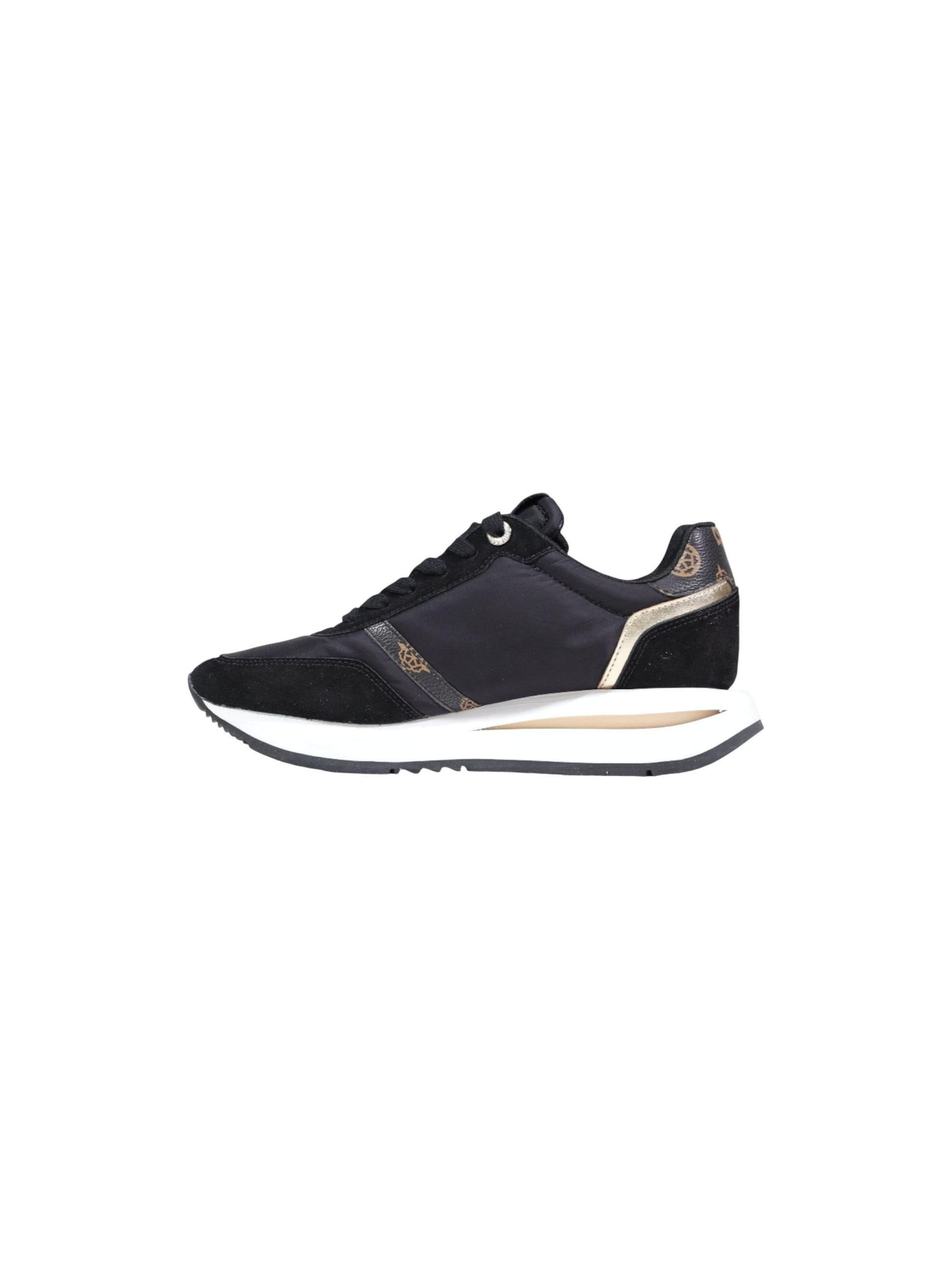 Sneaker bassa 'EAGAR FLPEAG FAL12' di GUESS in nero